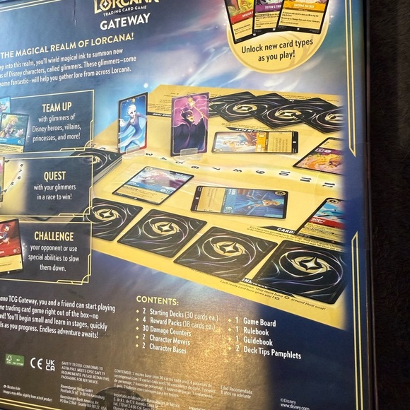 Disney Lorcana trading card game NEW in box, never opened - Picture 4 of 5
